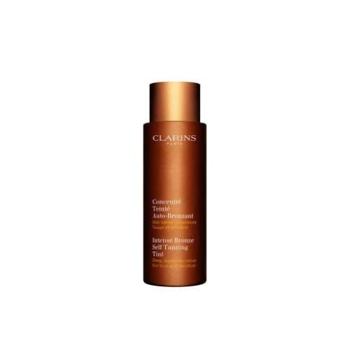 Clarins Intense Bronze Self Tanning Tint Deep Luminous Color for Face & Decollete 125 Ml