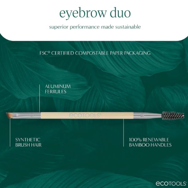 Eco Tools Eyebrow Brush Duo