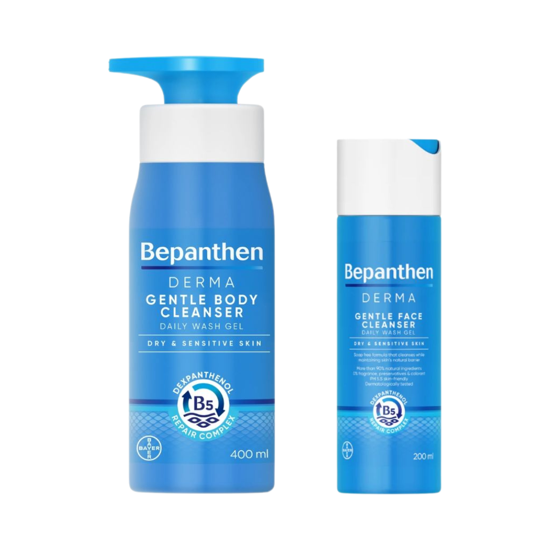 Gentle Body Cleanser +  Gentle Face Cleanser At 20% OFF