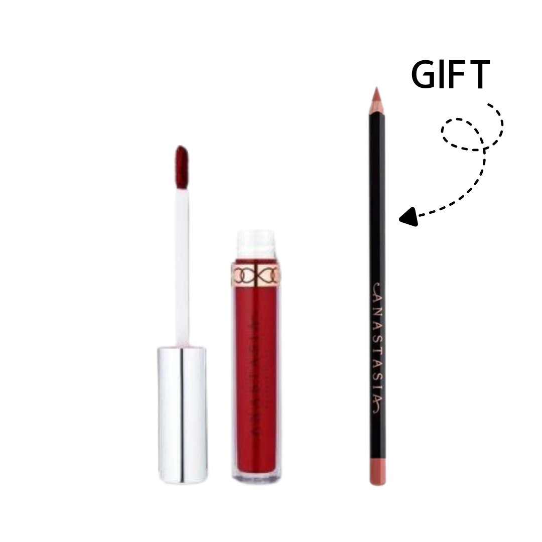 Liquid Lipstick + FREE Random Lip liner