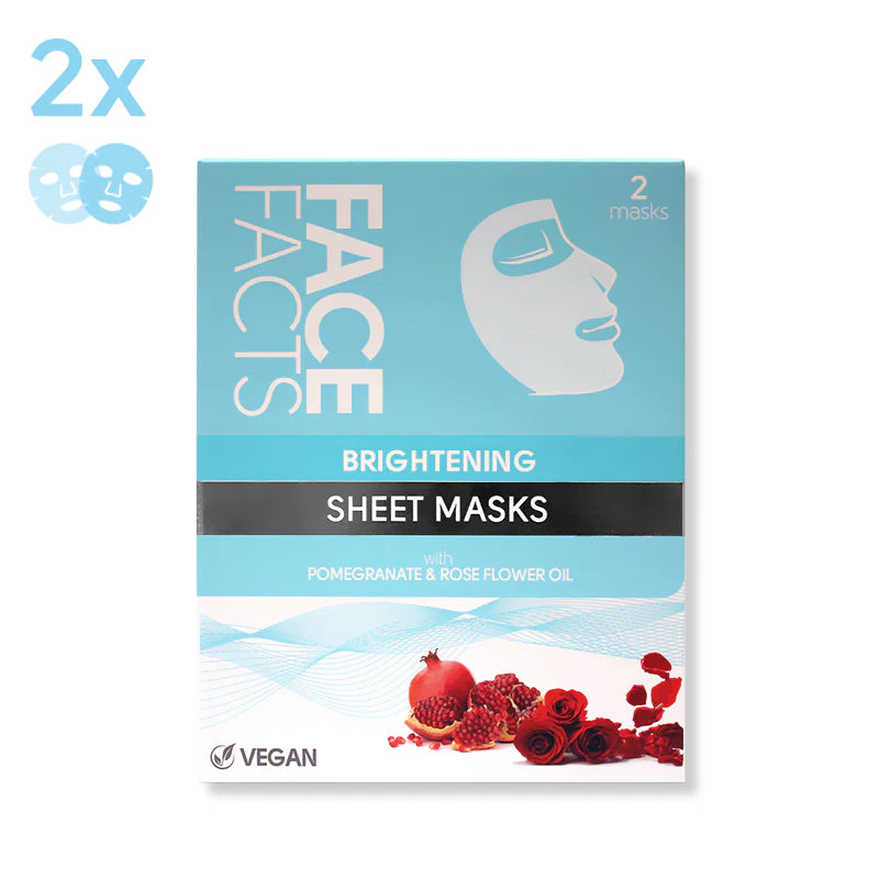 Face Facts 2x Sheet Mask Brightening