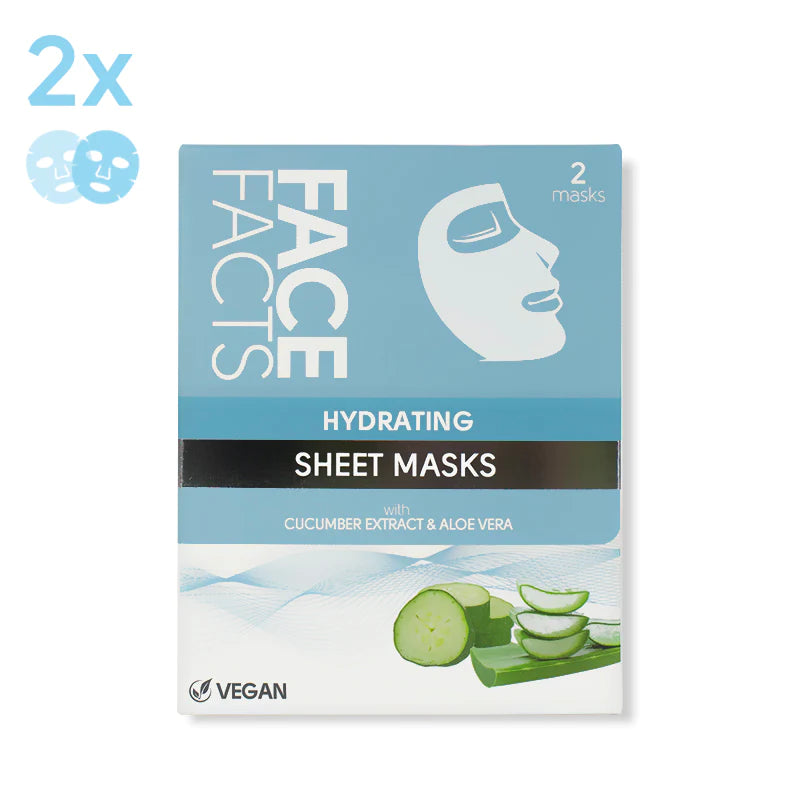 Face Facts 2x Sheet Mask Hydrating