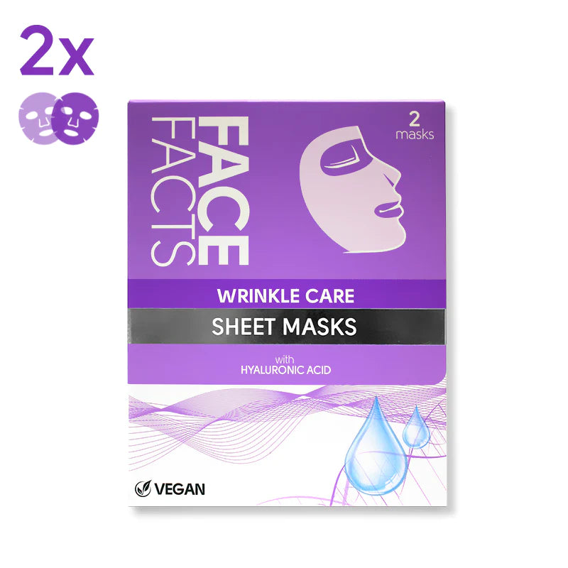 Face Facts 2x Sheet Mask Wrinkle Care