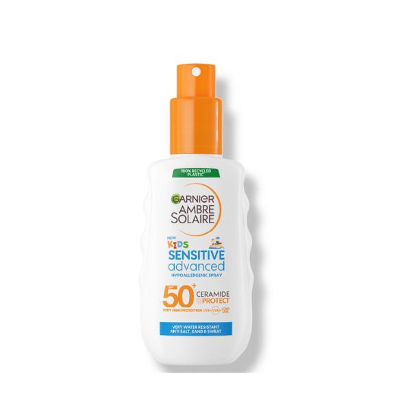 Ambre Solaire Sensitive Advanced SPF 50+ Ceramide Protect Sunscreen Spray For Kids (150mL)