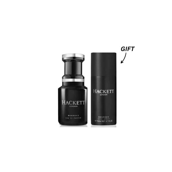 Hackett Bespoke Eau de Parfum 50ml + FREE Deo Spray | Loolia Closet