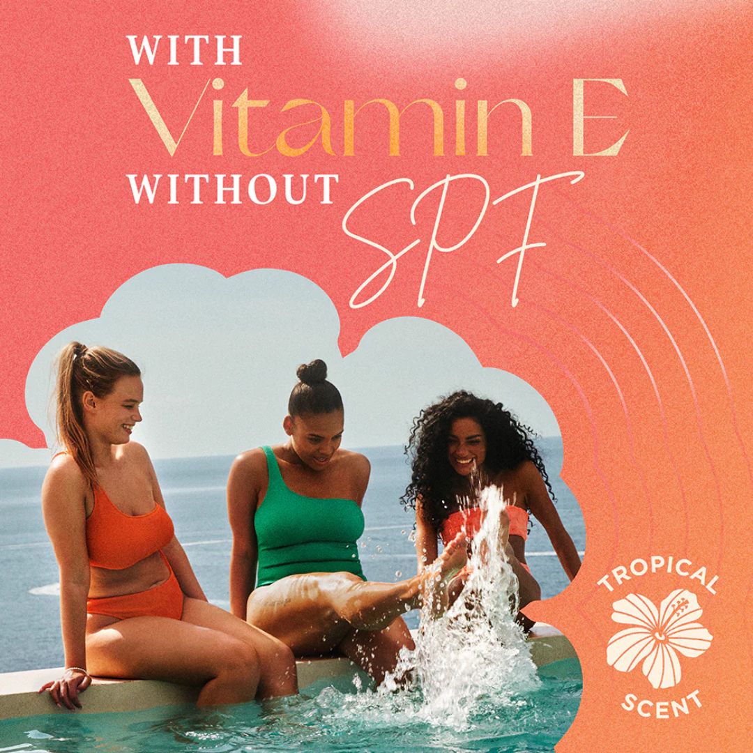 Hawaiian Tropic Glowing Tanning Oil SPF0