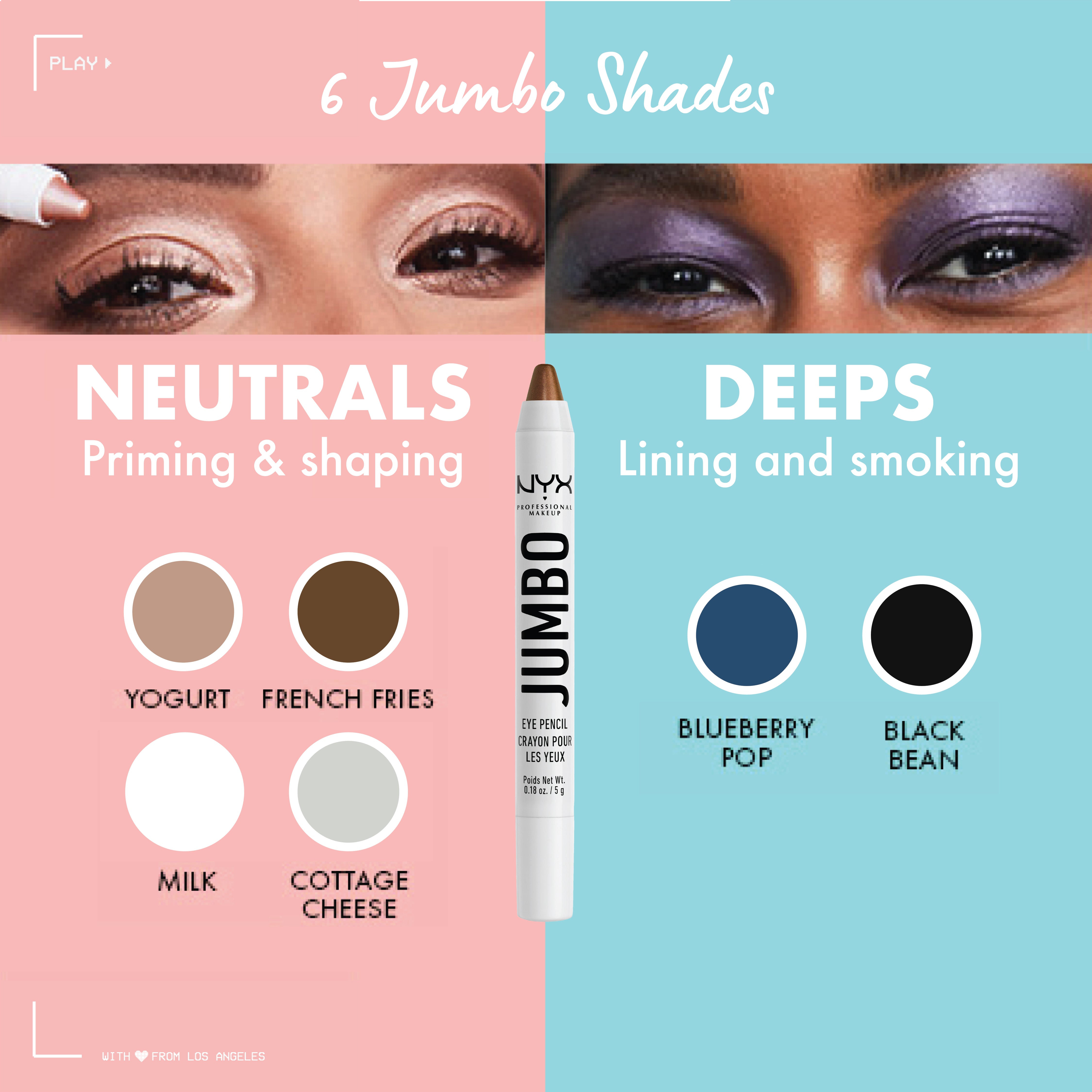 Jumbo Eye Pencil, Eyeshadow & Eyeliner Pencil