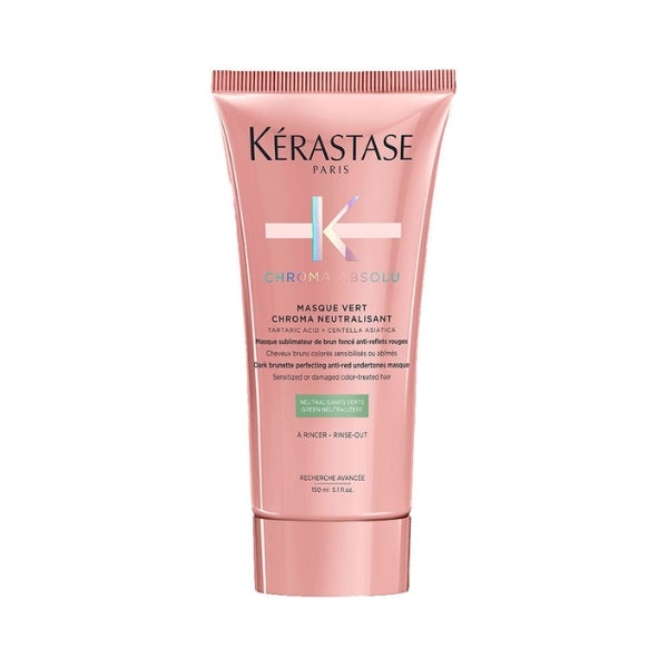 Kérastase Chroma Absolu Masque Vert Chroma Neutralisant | Loolia Closet