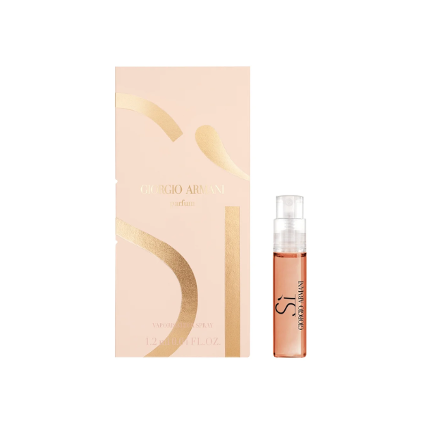 Gift from Armani: Sì Eau de Parfum Sample 1.2 ML