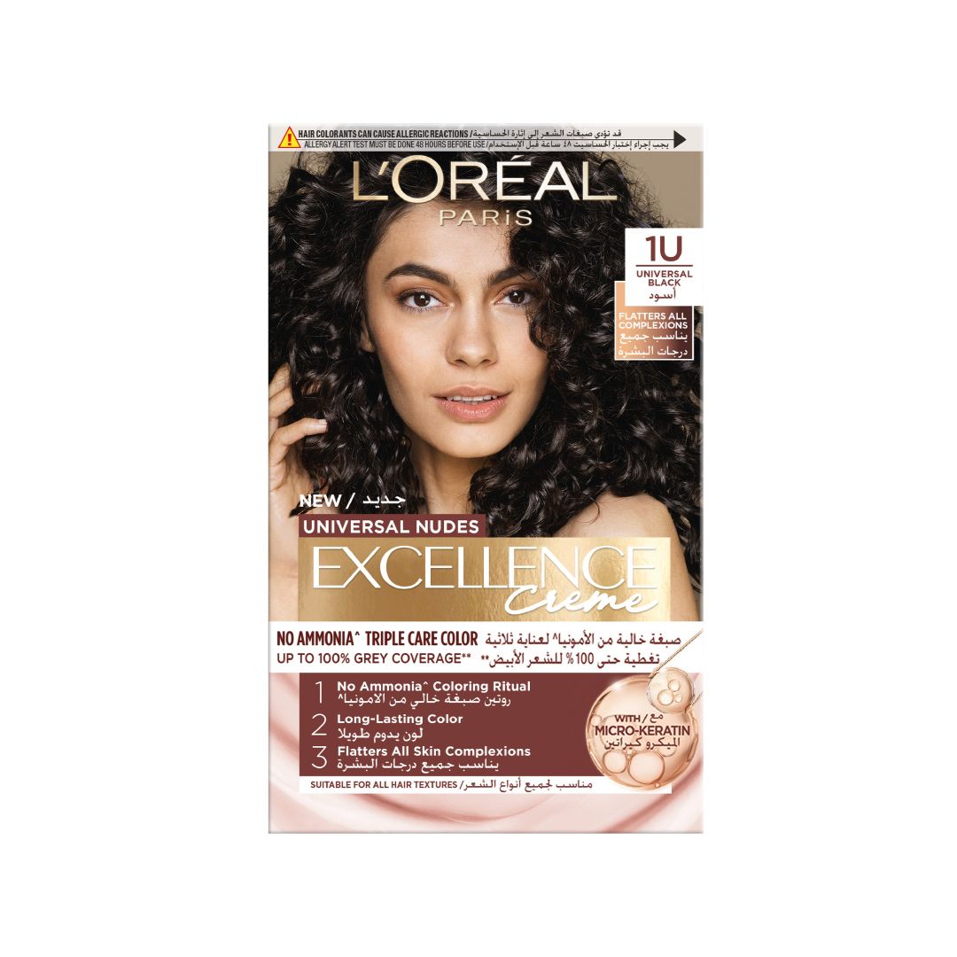 L'Oréal Paris Excellence Nudes Black 1U