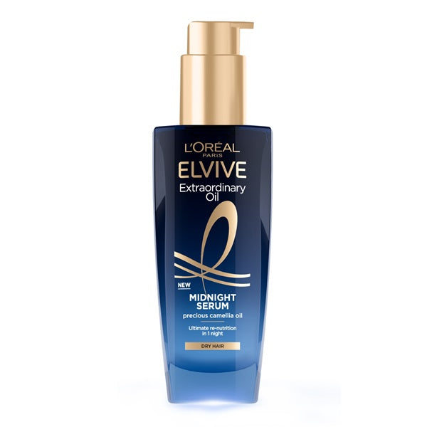 L'Oreal Paris - Elvive Extraordinary Oil Midnight Serum 100ml - For Dry Hair