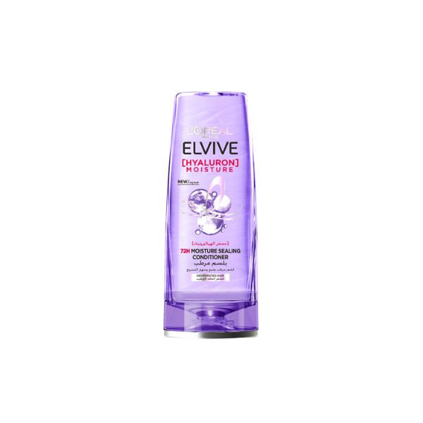 L'Oréal Paris Elvive Hyaluron Moisture 72H Sealing Conditioner for Dehydrated Hair-200 mL | Loolia Closet