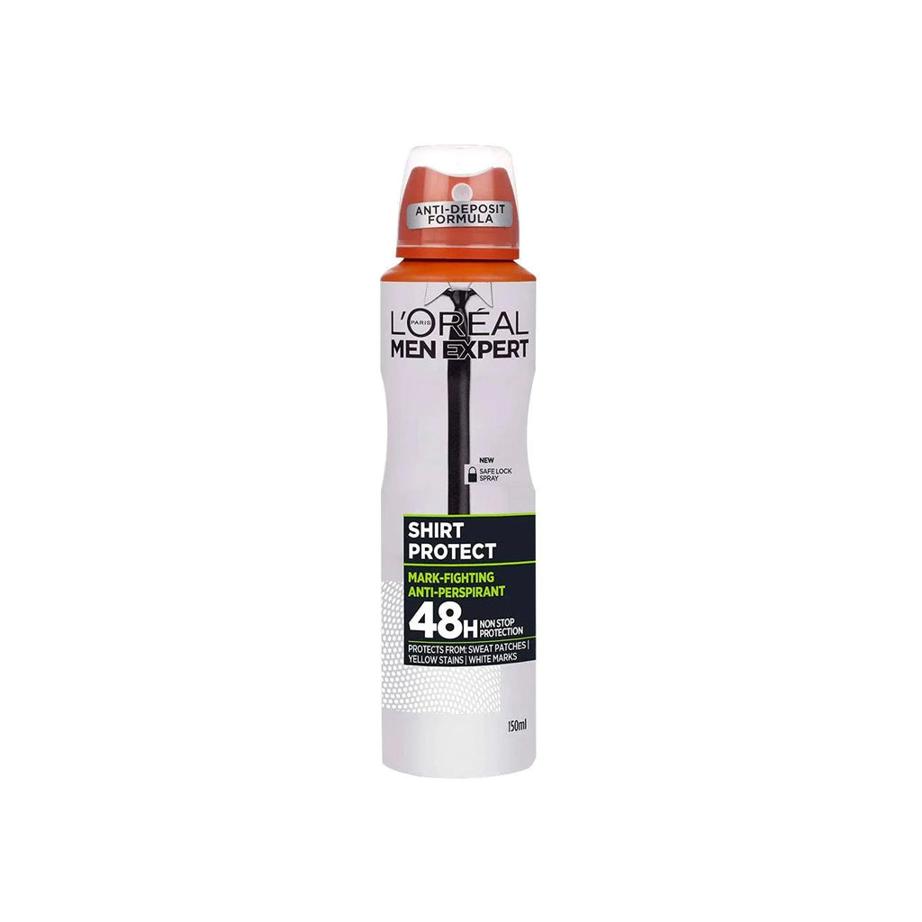 L'Oréal Paris Men Expert- Shirt Protect Anti-Marks- 48H Deodorant Spray | Loolia Closet