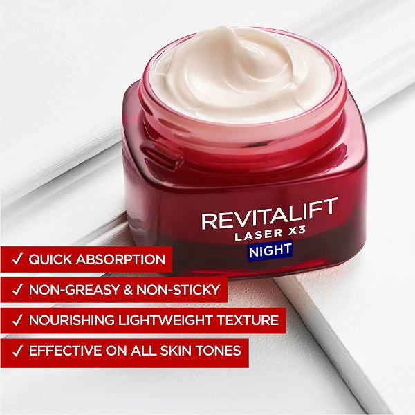 L'Oreal Paris - Revitalift Laser X3 Night Cream
