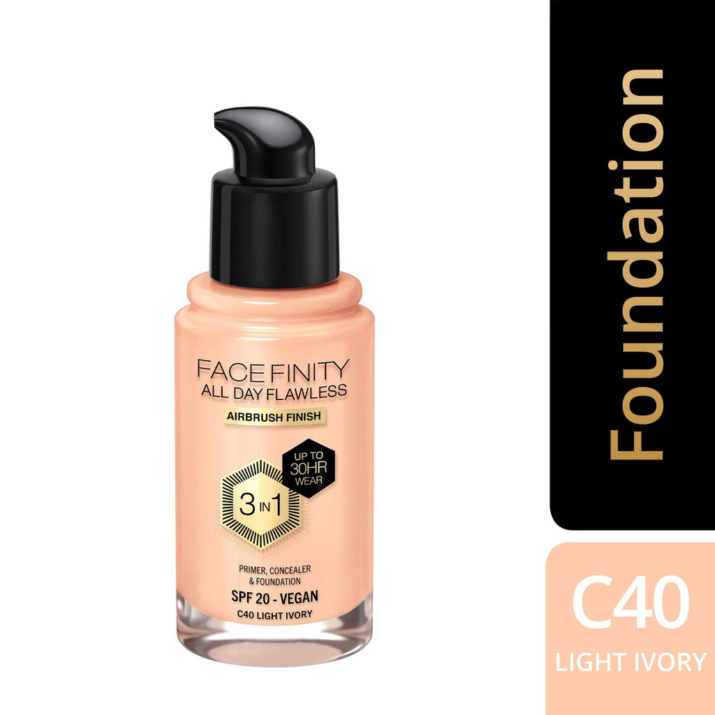 Max Factor FaceFinity 3in1 All Day Flawless Foundation | Loolia Closet