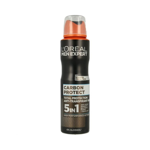L'Oréal Paris Men Expert Carbon Protect 5 in1 Total Protection 48H - Spray | Loolia Closet