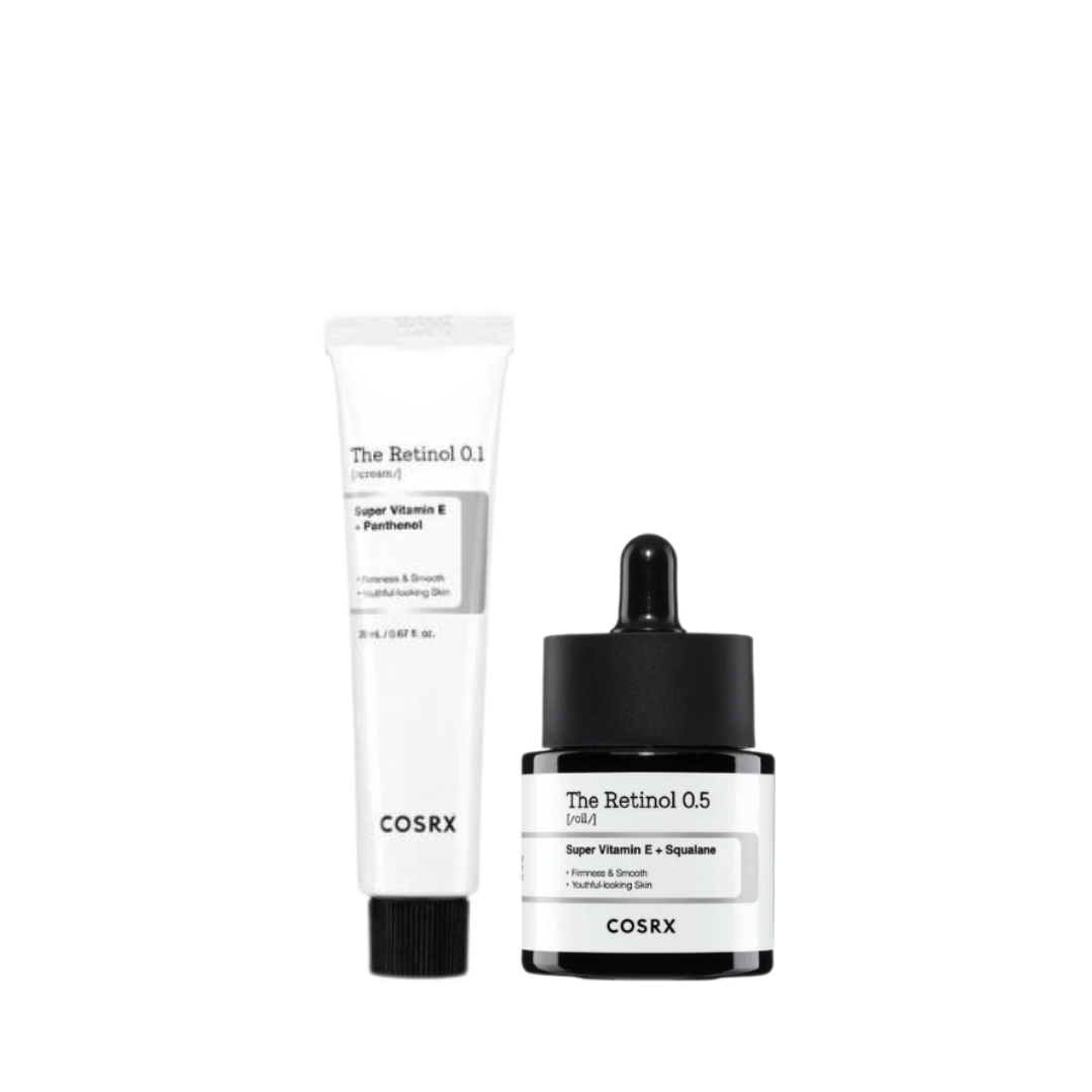 COSRX Retinol Anti‑Aging Bundle – Retinol Cream & Retinol Oil