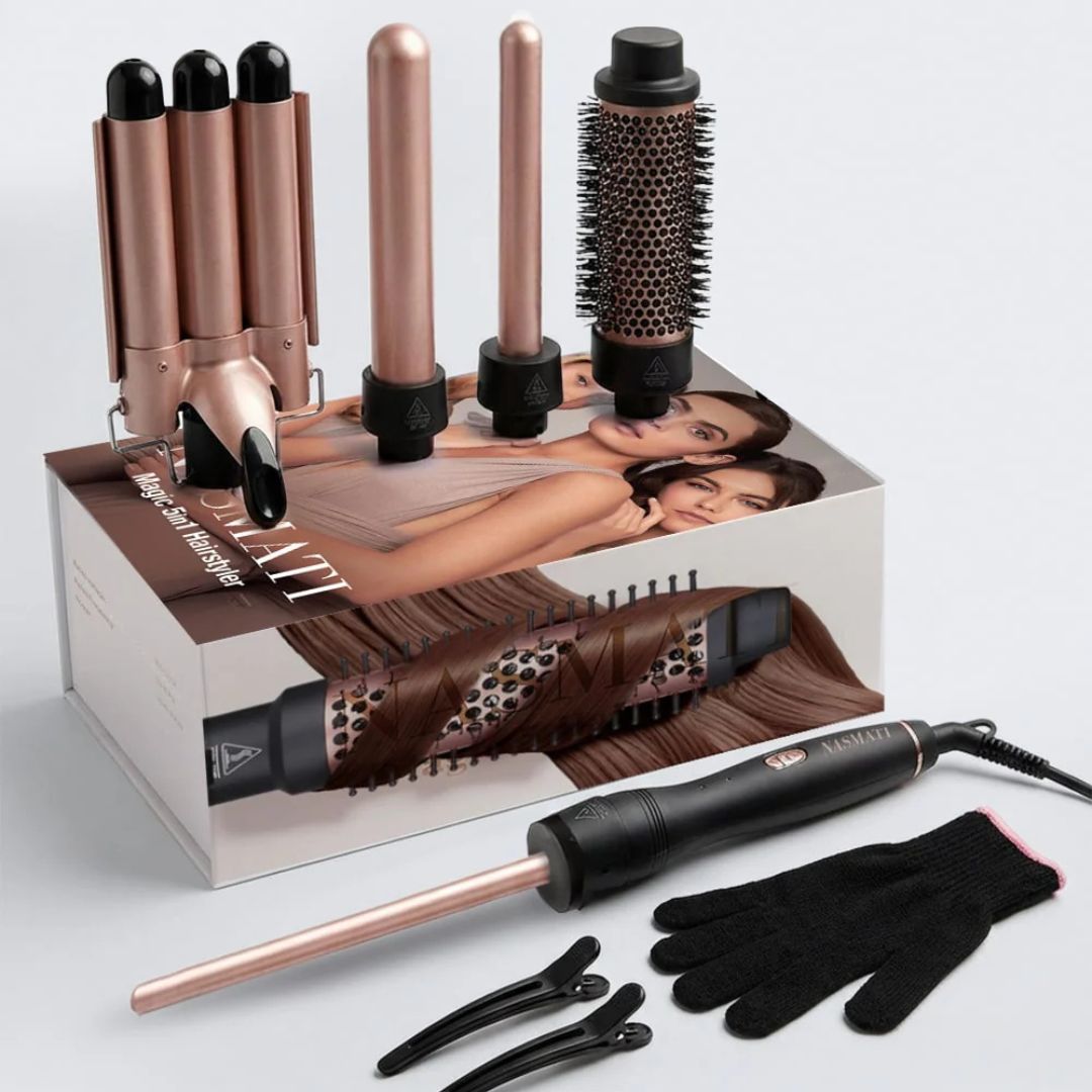 Nasmati 5-in-1 Magic Hair Curler