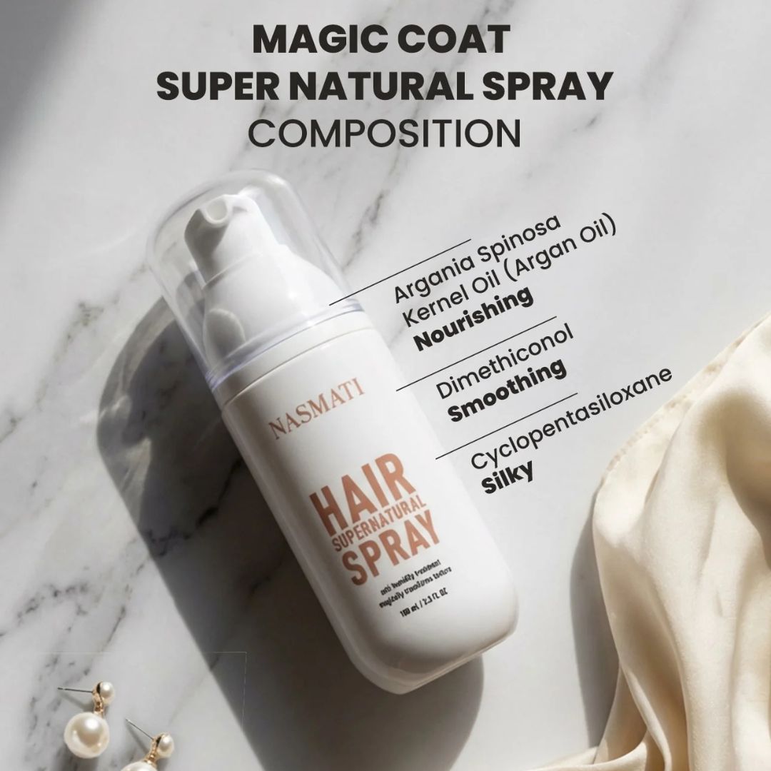 Nasmati Anti-Frizz Humidity-Proof Supercoat