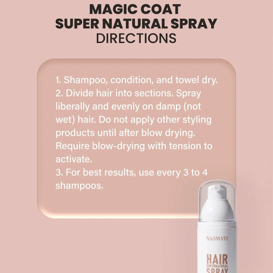 Nasmati Anti-Frizz Humidity-Proof Supercoat