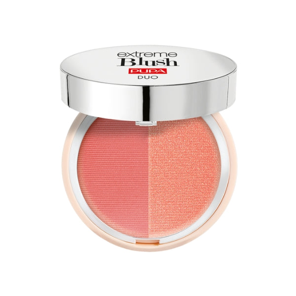 Pupa Extreme Blush Duo 130 Matt Salmon-Radiant Peach