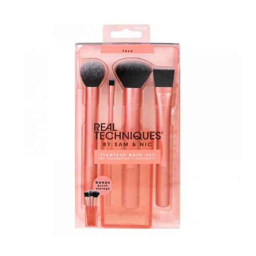 Real Techniques - Flawless Base Kit Brush x 4