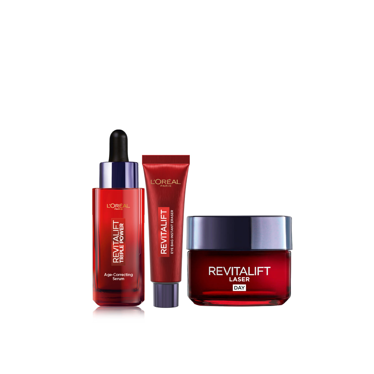 Revitalift Triple Power Serum + Eye Corrector + Day Cream At 15% OFF