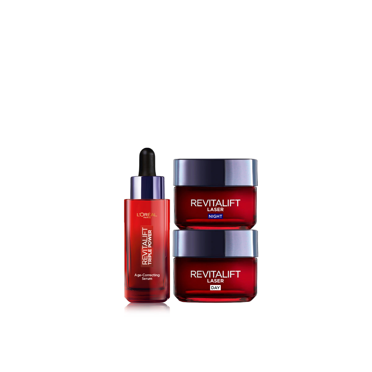 Revitalift Triple Power Serum + Day Cream + Night Cream At 15% OFF
