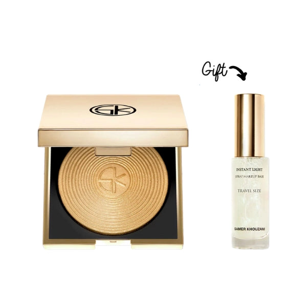 Glimmer Glow Highlighter + FREE Mini Instant Light Makeup Base At 50% OFF