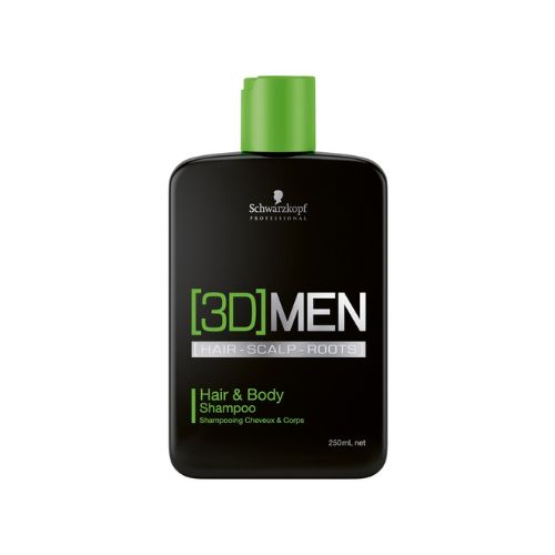 Schwarzkopf Professional - 3DMen Hair & Body Shampoo 250mL