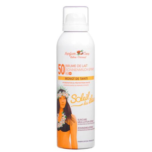 Soleil Des lles - Brume De Lait Spf50 - Parfum Coco