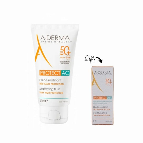 Protect AC Mattifying Fluid SPF 50 + FREE Protect AD Protect Fluide Matifiant
