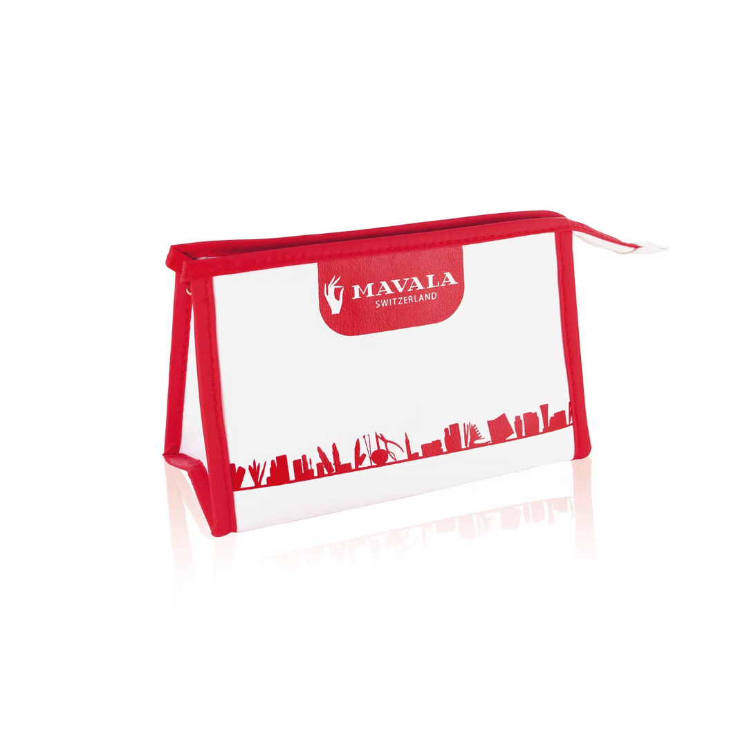Gift from Mavala : Red and White Pouch