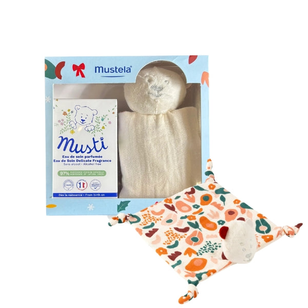 Musti Coffrets With Cuddly Musti Terracota 2024