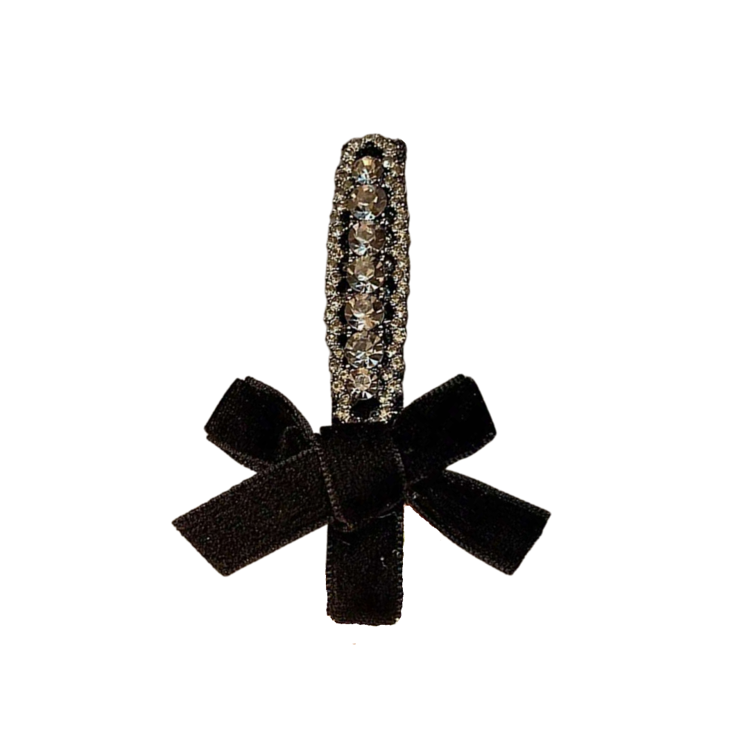 Gift From Loolia Closet : Black Bow Hair Clip