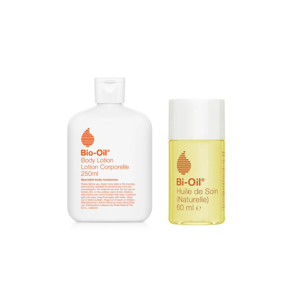 1x Body-Oil Lotion 250 ML + 1x Bio-Oil Skin Care Oil Natural 20% OFF
