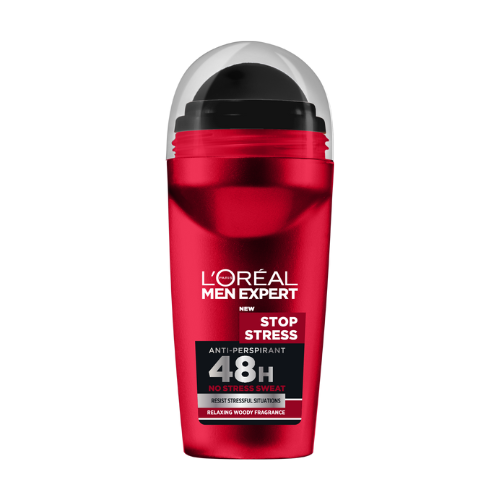 L'Oréal Paris Men Expert- Stress Resist- Deodorant Roll-On 48H | Loolia Closet