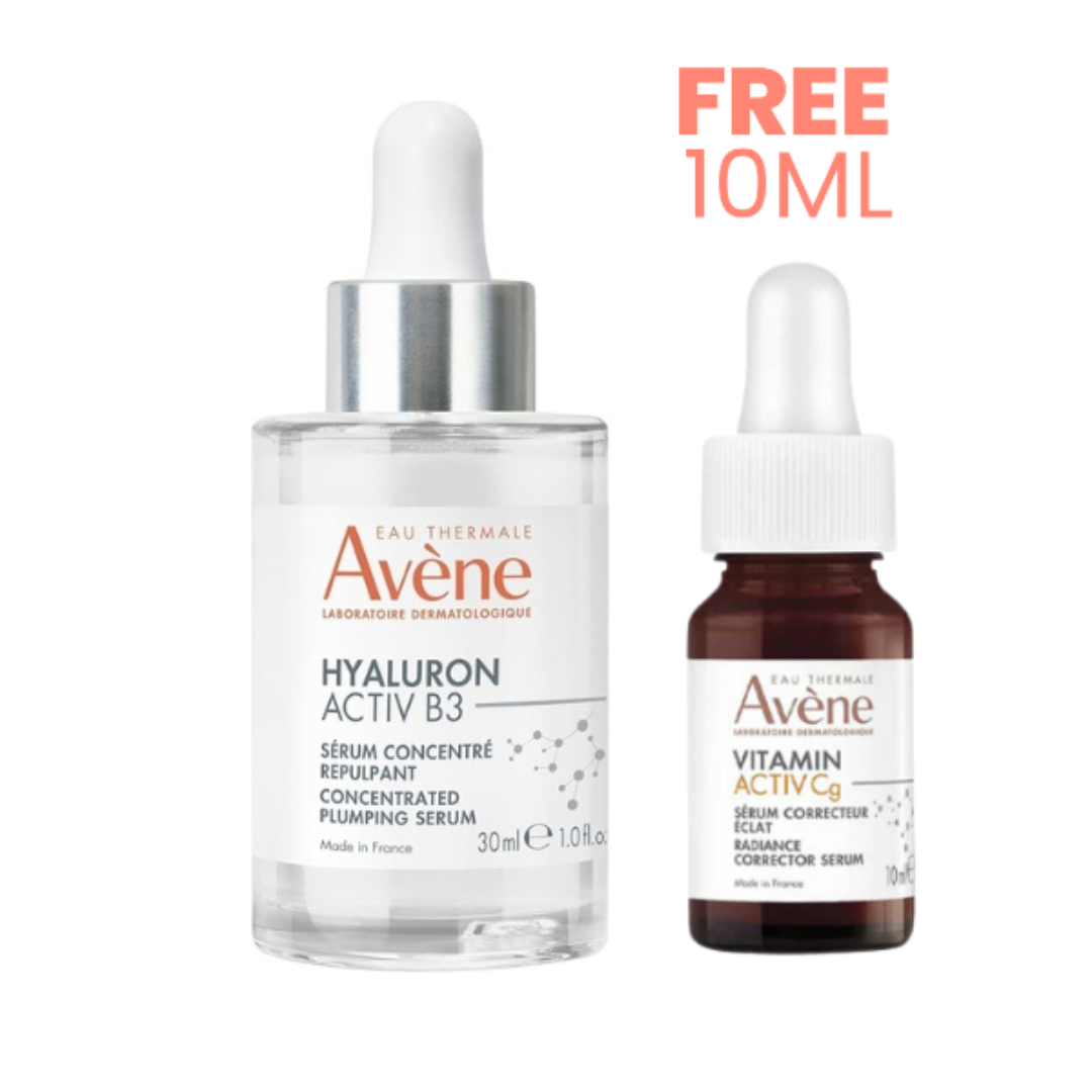 Hyaluron Concentrated plumping serum 30ML + FREE Vitamin Active CG 10ml