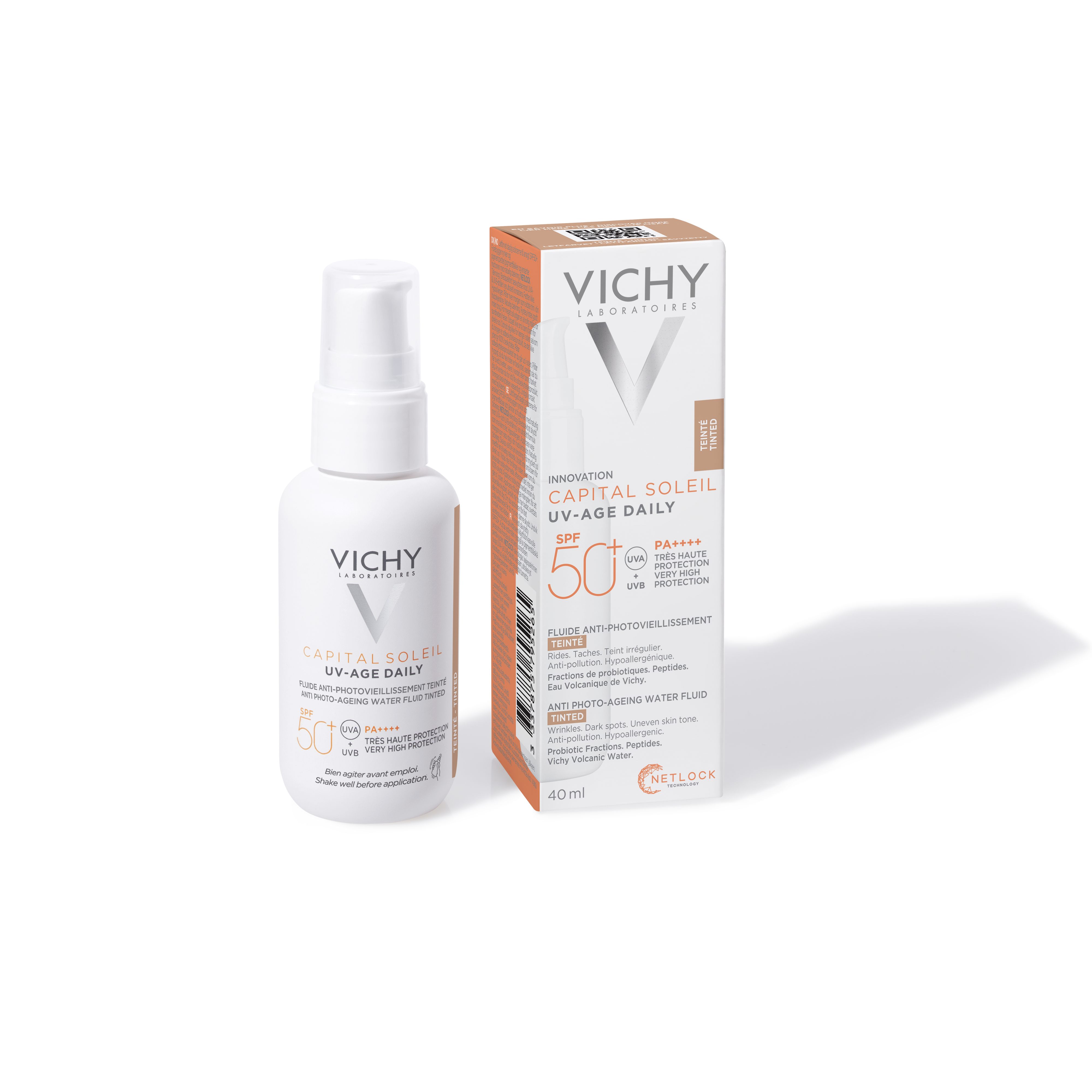 Vichy - Capital Soleil UV - Age Tinted Anti Ageing Sunscreen SPF 50+ with Niacinamide