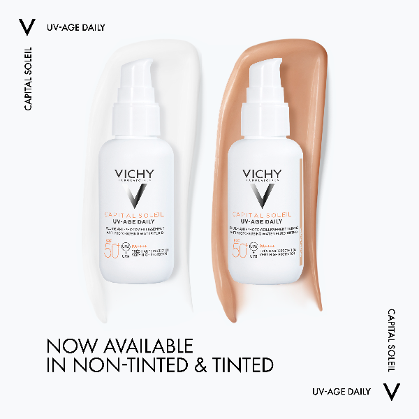 Vichy - Capital Soleil UV - Age Tinted Anti Ageing Sunscreen SPF 50+ with Niacinamide