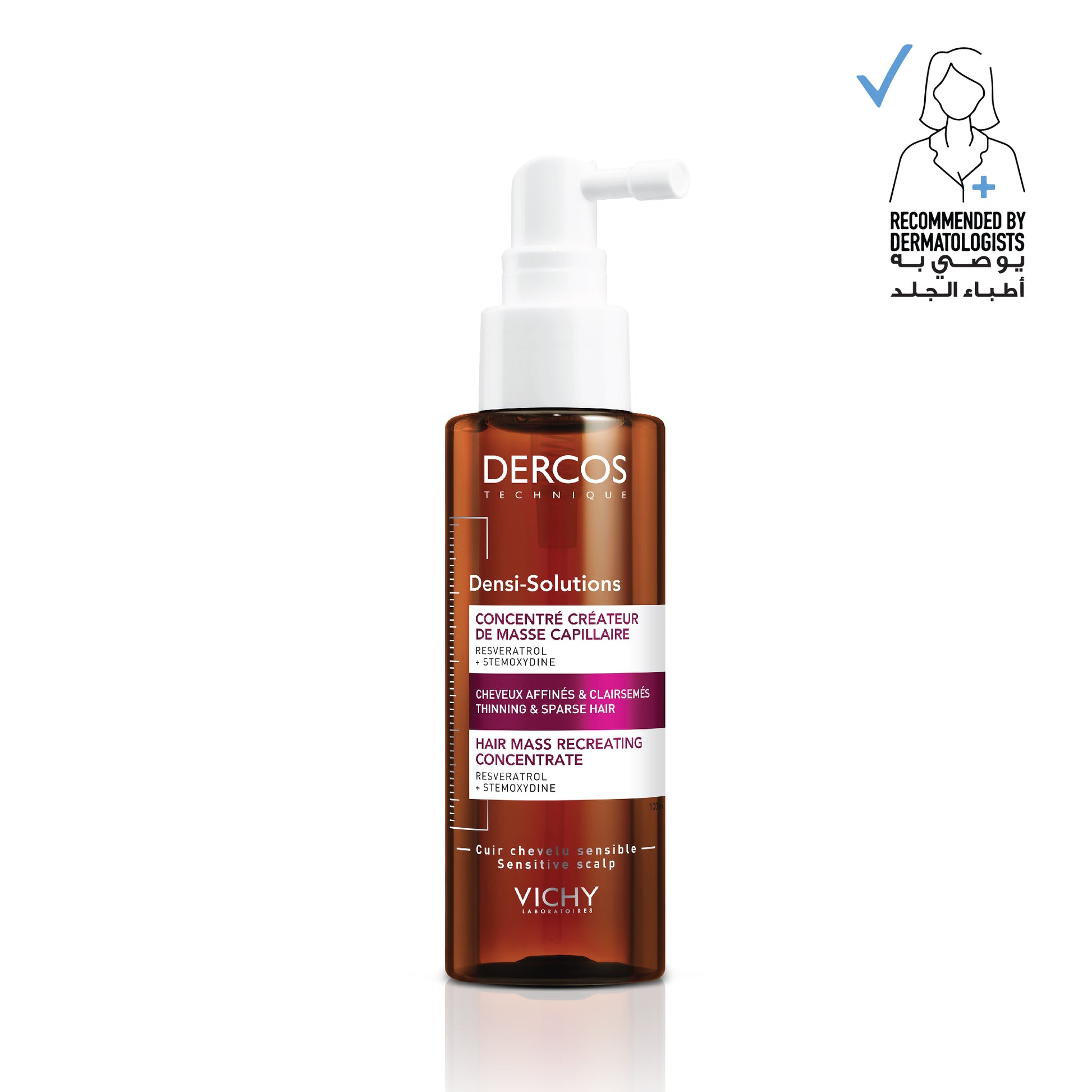 Vichy - Dercos Densi-Solutions Hair Thickening Treatment for Weak and Thinning hair 100ml