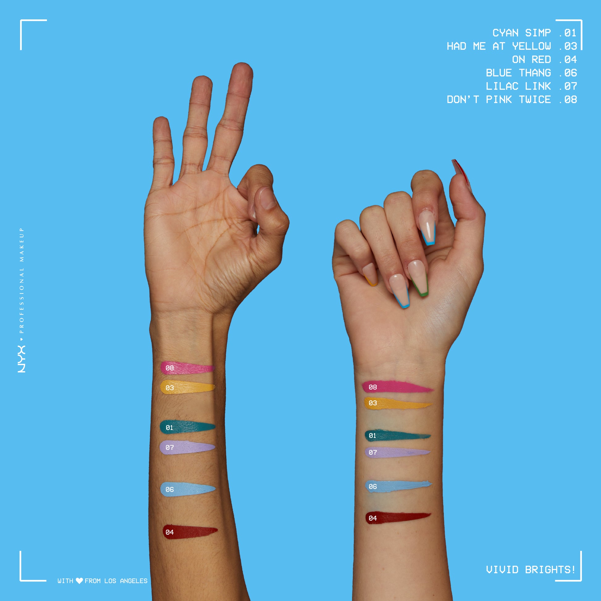 Vivid Brights Colored Liquid Eyeliner