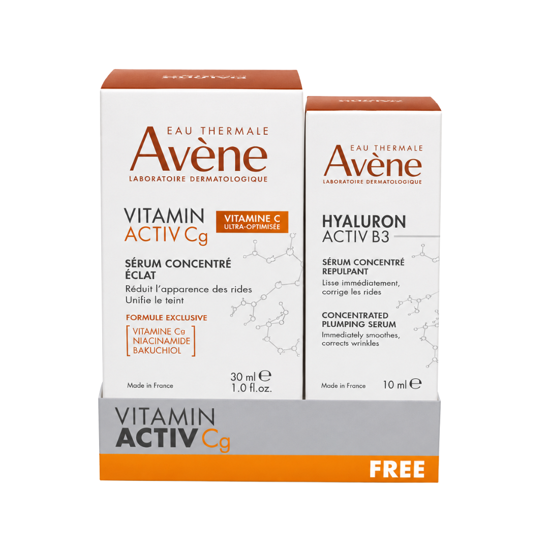Radiance Vitamin Activ Cg Corrector Serum + FREE Hyaluron Activ B3 Concentrated Plumping serum At 25% OFF
