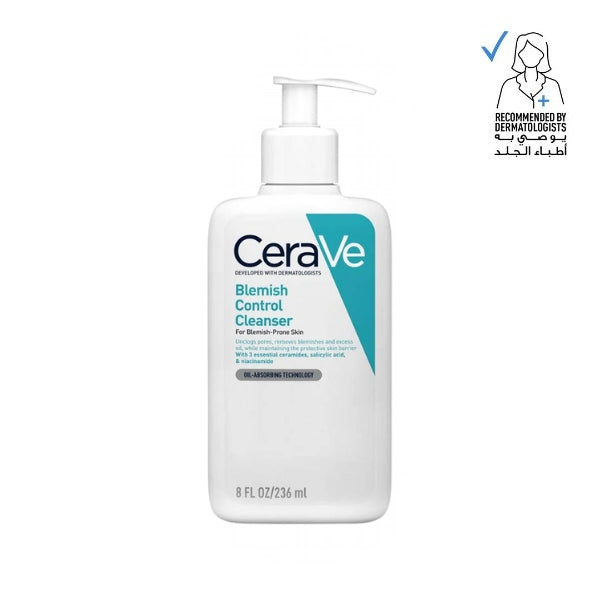 Blemish Control Cleanser Face Wash For Acne & Blemish Prone Skin - 236 ML