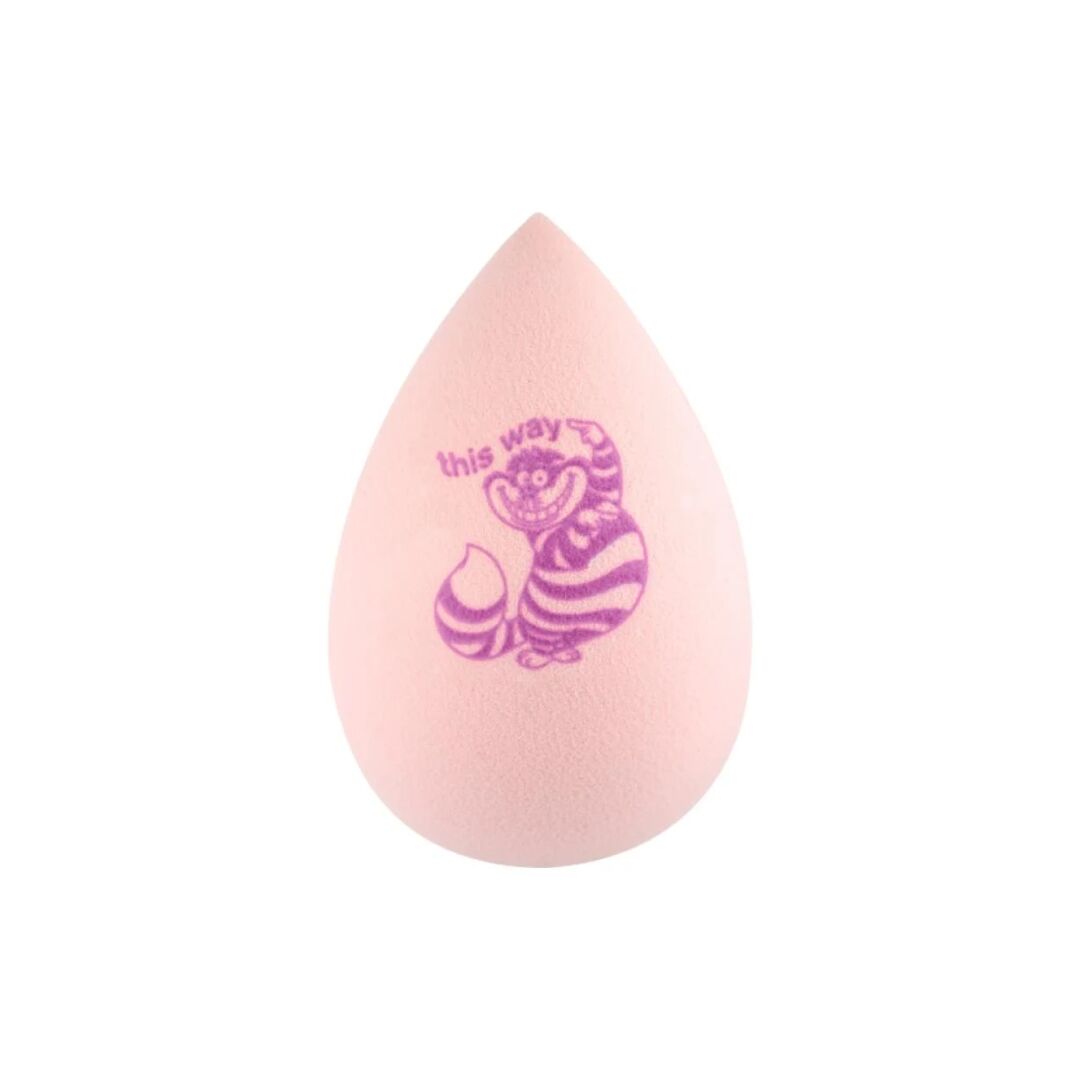 Essence Disney colour changing makeup sponge Cheshire Cat blending sponge foundation applicator