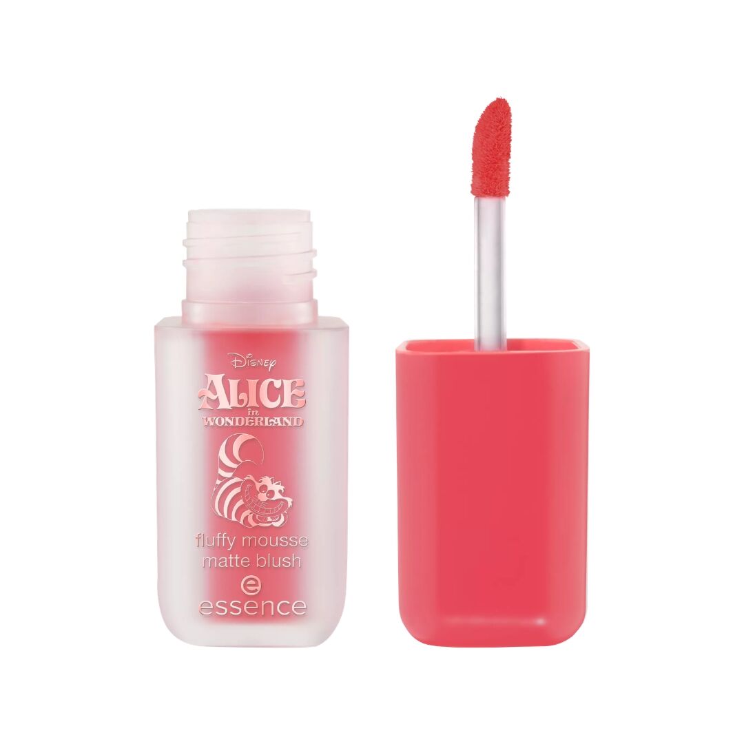 Essence Disney fluffy mousse matte blush coral lightweight buildable blush