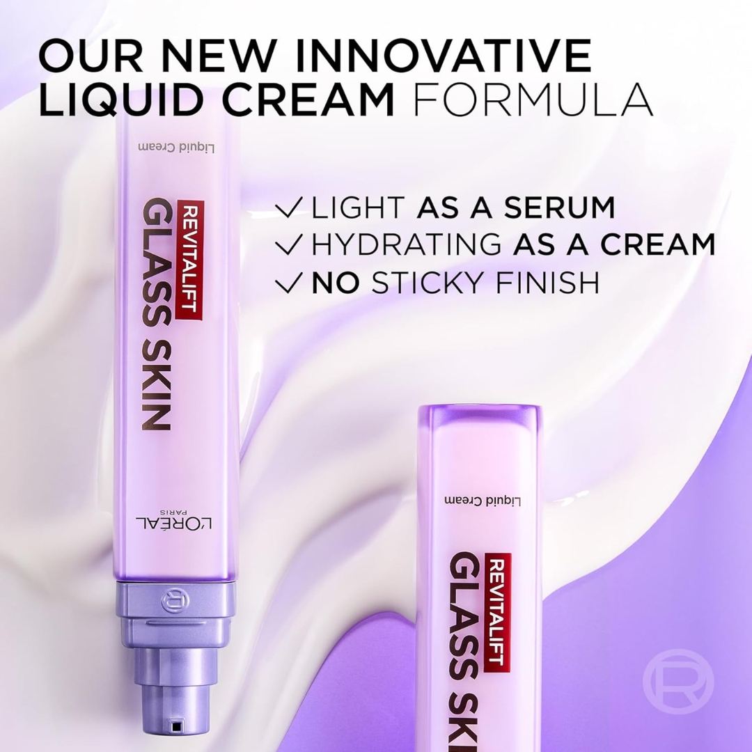 L’Oréal Revitalift Glass Skin Liquid Cream Hydration Glow