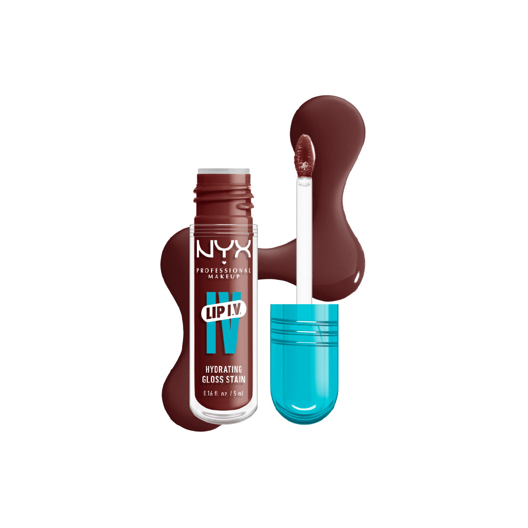Lip IV Hydrating Gloss Stain, Lip Gloss, Up to 12HR Hydration