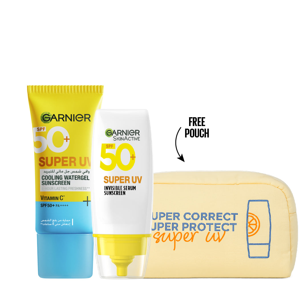 Super UV Cooling Watergel Sunscreen + Serum Sunscreen + FREE Pouch