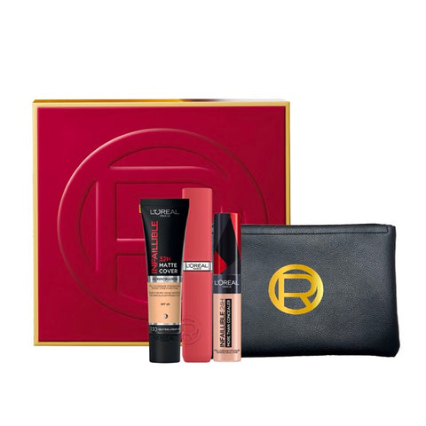 Infallible Lipstick + Foundation + Concealer + FREE Makeup Pouch & A Gift Box At 25% OFF
